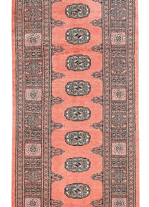 Salmon Bokhara 2' 7 x 13' 9 - No. 60083