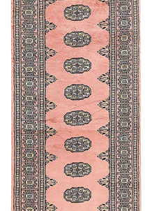Salmon Bokhara 2' 7 x 13' 7 - No. 60090