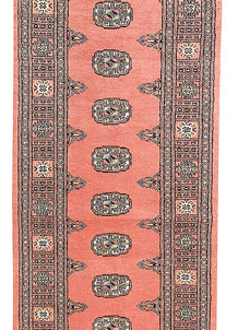 Salmon Bokhara 2' 6 x 14' 3 - No. 60098