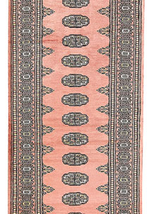 Salmon Bokhara 2' 8 x 14' 1 - No. 60099