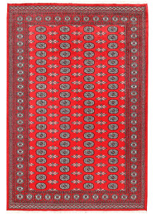 Red Bokhara 6' 2 x 9' 1 - No. 60120
