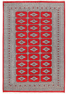 Red Jaldar 6' 1 x 9' 3 - No. 60176