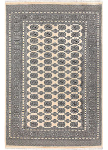 Bisque Bokhara 6' 1 x 9' 1 - No. 60231