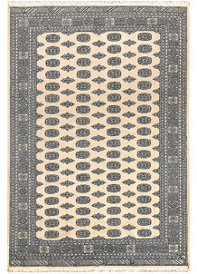 Bisque Bokhara 6' 2 x 8' 10 - No. 60236