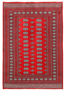 Firebrick Bokhara 5' 1 x 7' 4 - No. 60331