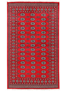 Firebrick Bokhara 4' 11 x 8' 4 - No. 60348