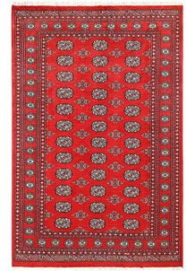 Firebrick Bokhara 5' 4 x 8' 5 - No. 60518