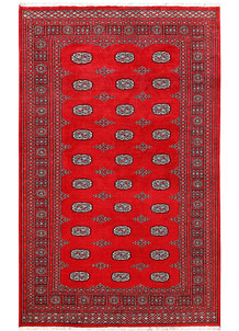 Firebrick Bokhara 5' 5 x 8' 11 - No. 60540