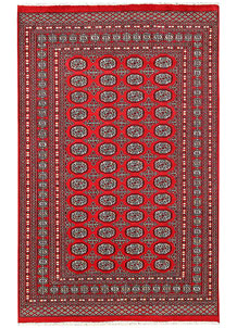 Firebrick Bokhara 5' 7 x 8' 8 - No. 60542
