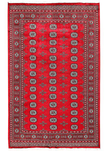Firebrick Bokhara 5' 5 x 8' 5 - No. 60579