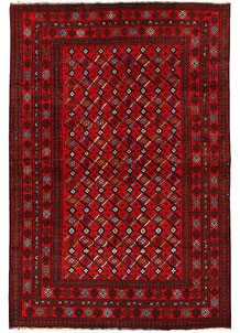 Multi Colored Baluchi 6' 4 x 9' 5 - No. 61801