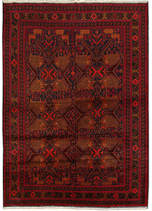 Multi Colored Baluchi 6' 9 x 10' - No. 61803
