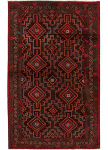Multi Colored Baluchi 5' 11 x 9' 7 - No. 61804