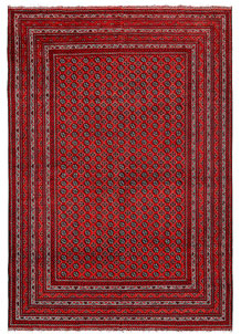 Firebrick Baluchi 6' 7 x 9' 5 - No. 61836
