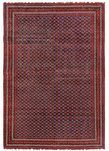 Multi Colored Baluchi 6' 8 x 9' 10 - No. 61841