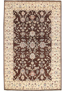 Saddle Brown Ziegler 6' 4 x 9' 9 - SKU 64583