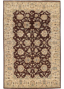 Saddle Brown Ziegler 6' 4 x 9' 7 - SKU 64605