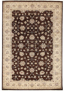 Saddle Brown Ziegler 6' 6 x 9' 8 - SKU 64620