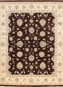 Saddle Brown Ziegler 7' 11 x 9' 10 - SKU 64684