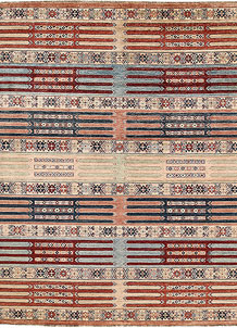 Multi Colored Oushak 8' x 9' 10 - SKU 64714
