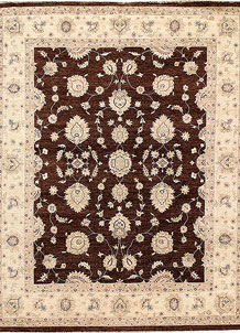Saddle Brown Ziegler 7' 11 x 9' 11 - SKU 64723