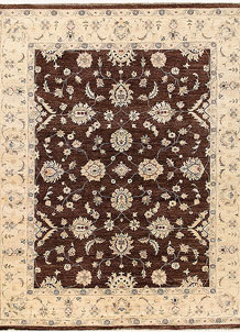 Saddle Brown Ziegler 7' 11 x 9' 11 - SKU 64733