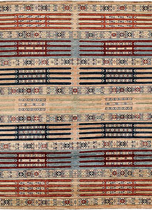 Multi Colored Ziegler 8' 4 x 10' - SKU 64744