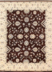 Saddle Brown Ziegler 8' x 9' 11 - SKU 64763