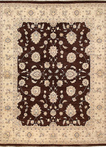 Saddle Brown Ziegler 7' 10 x 9' 11 - SKU 64766