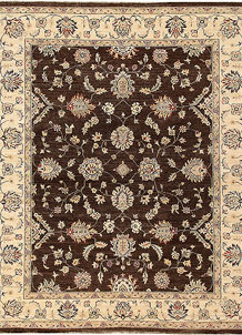 Saddle Brown Ziegler 8' x 9' 10 - SKU 64768