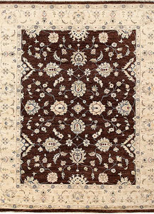 Saddle Brown Ziegler 8' x 9' 10 - SKU 64782