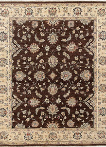 Saddle Brown Ziegler 8' 1 x 9' 9 - SKU 64789