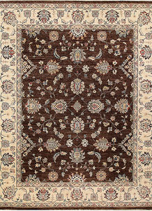 Saddle Brown Ziegler 8' x 9' 9 - SKU 64792