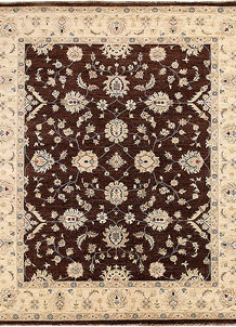Saddle Brown Ziegler 8' 1 x 9' 11 - SKU 64795