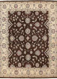 Saddle Brown Ziegler 8' 1 x 10' 2 - SKU 64796