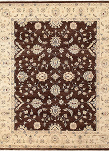 Saddle Brown Ziegler 8' x 9' 9 - SKU 64802