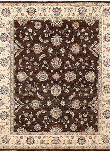 Saddle Brown Ziegler 8' 2 x 9' 11 - SKU 64803