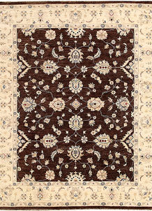 Saddle Brown Ziegler 8' x 9' 10 - SKU 64804