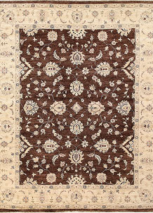 Saddle Brown Ziegler 8' x 9' 11 - SKU 64812