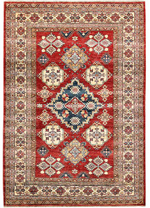 Firebrick Kazak 4' 11 x 7' 1 - No. 64963