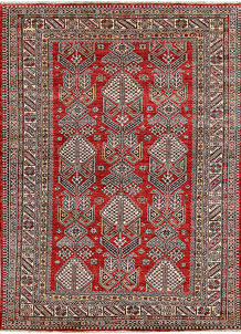 Firebrick Kazak 5' 9 x 7' 8 - SKU 65008