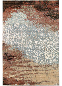 Multi Colored Abstract 6' 4 x 9' 7 - SKU 65094