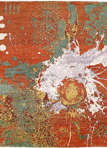 Multi Colored Abstract 8' 2 x 10' 7 - SKU 65122