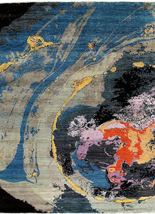Multi Colored Abstract 8' x 10' 3 - No. 65166