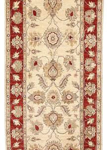 Blanched Almond Oushak 2' 7 x 9' 7 - SKU 65314