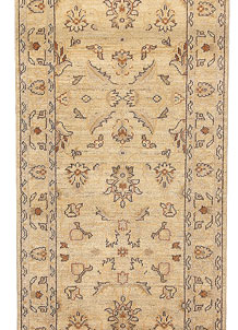 Navajo White Oushak 2' 6 x 11' 5 - SKU 65389