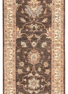 Saddle Brown Oushak 2' 7 x 8' 7 - SKU 65421