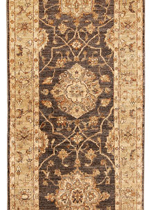 Saddle Brown Oushak 2' 7 x 9' 6 - SKU 65423