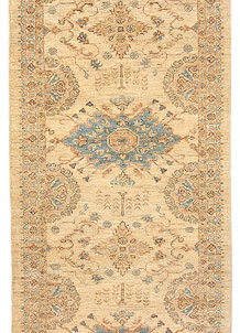 Blanched Almond Oushak 2' 9 x 7' 8 - SKU 65464