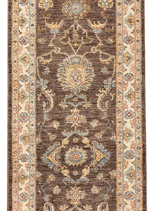 Saddle Brown Oushak 2' 6 x 7' 9 - SKU 65470
